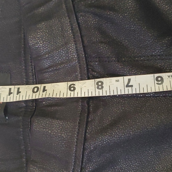Jen 7 women faux leather pull on pants size 12 - Picture 6 of 13